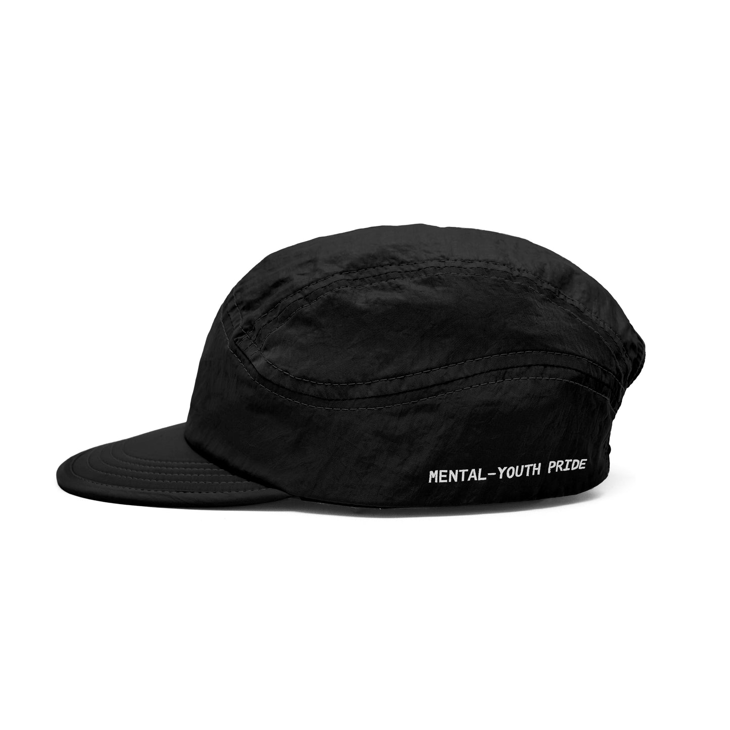 MYPRIDE " PORT 5 PANEL CAP BL " - BLACK - HAT