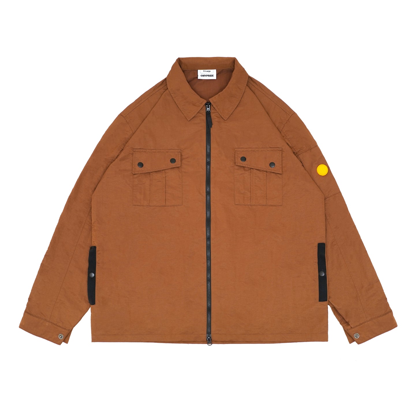 MYPRIDE " FRONT TERRACOTA " - TERRACOTA - OVERSHIRT JACKET