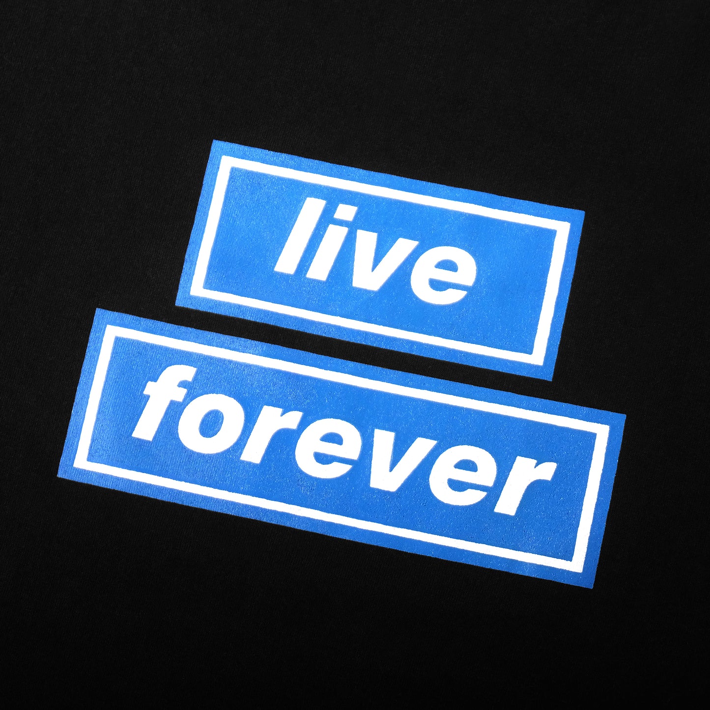 MYPRIDE " LIVE FOREVER BL " - BLACK - TSHIRT
