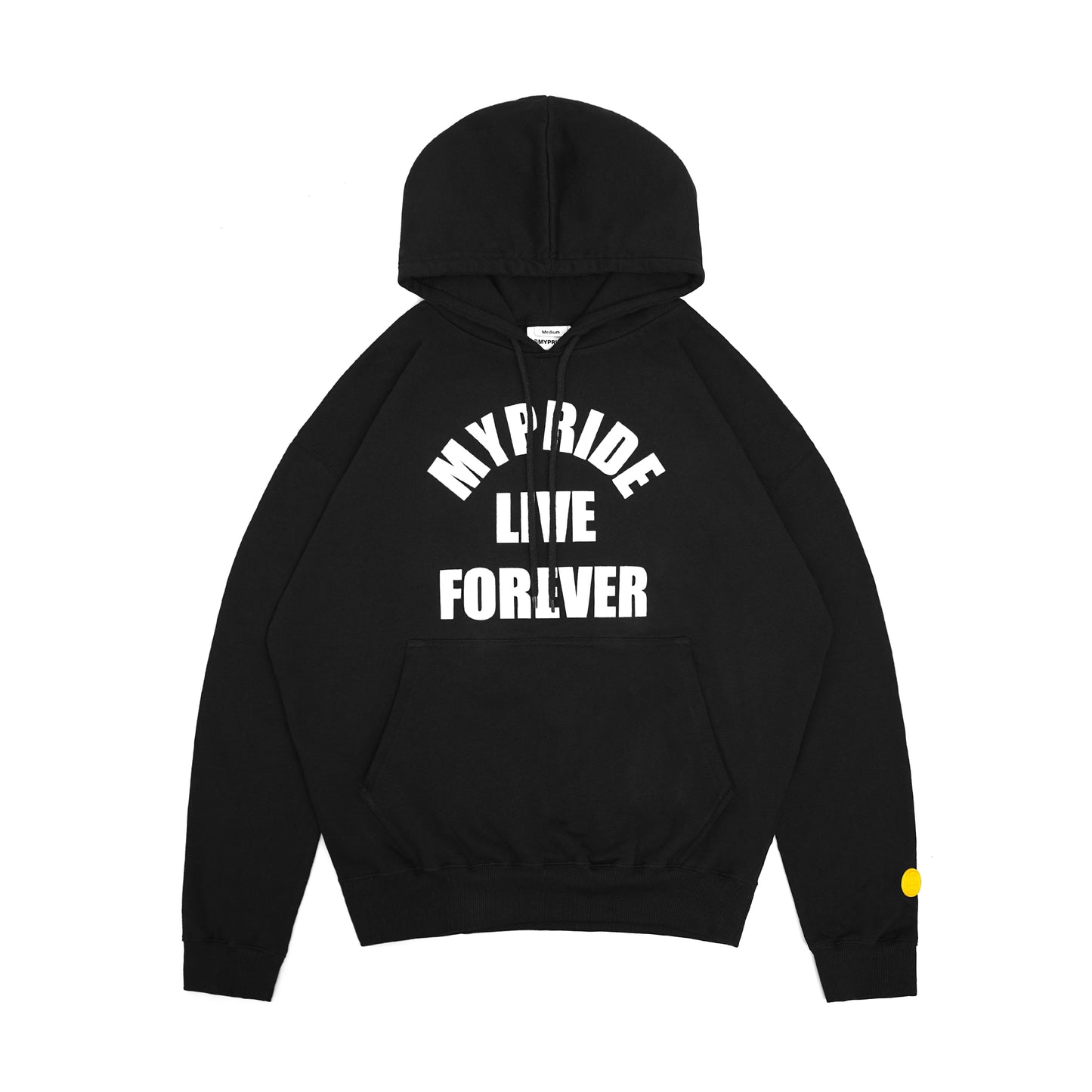 MYPRIDE " RUBBISH HOOD " - BLACK - HOODIE