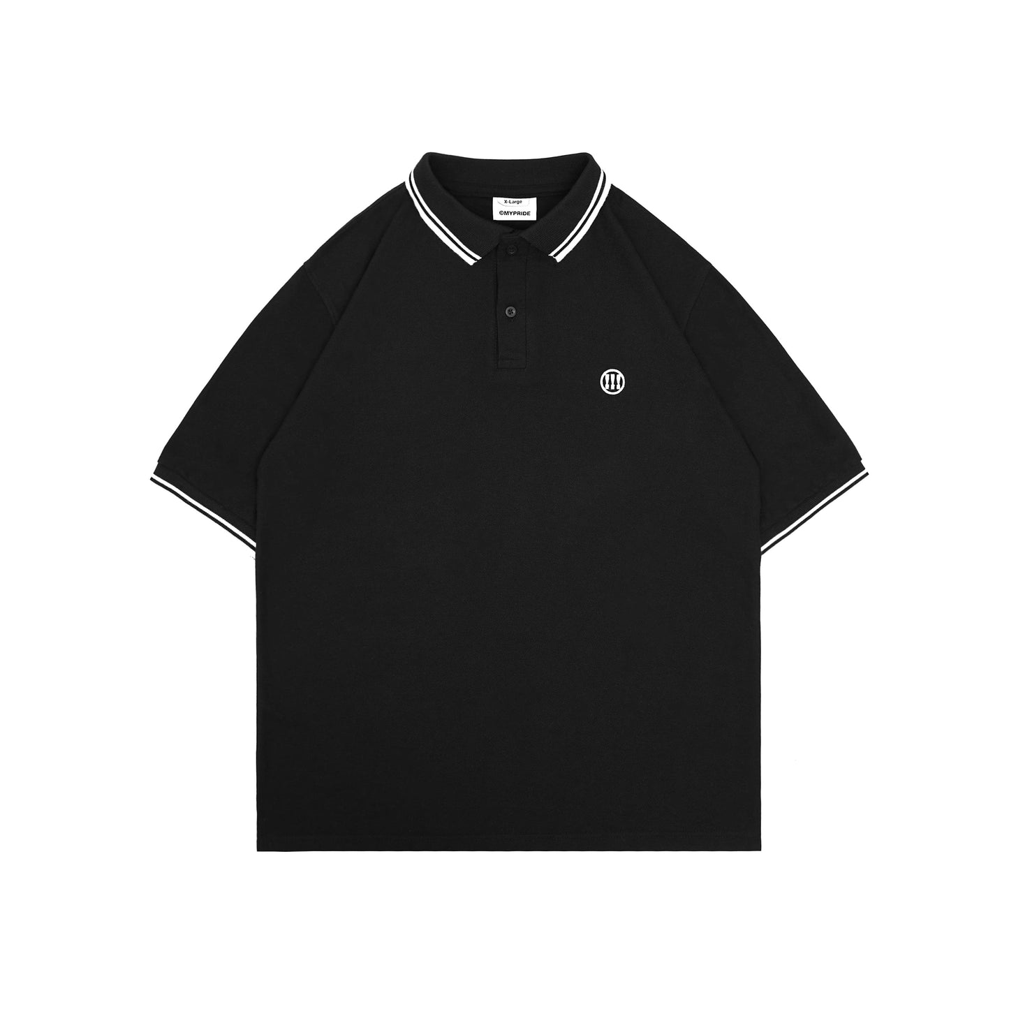 MYPRIDE " SIGHT POLO BLACK " - BLACK - POLO SHIRT