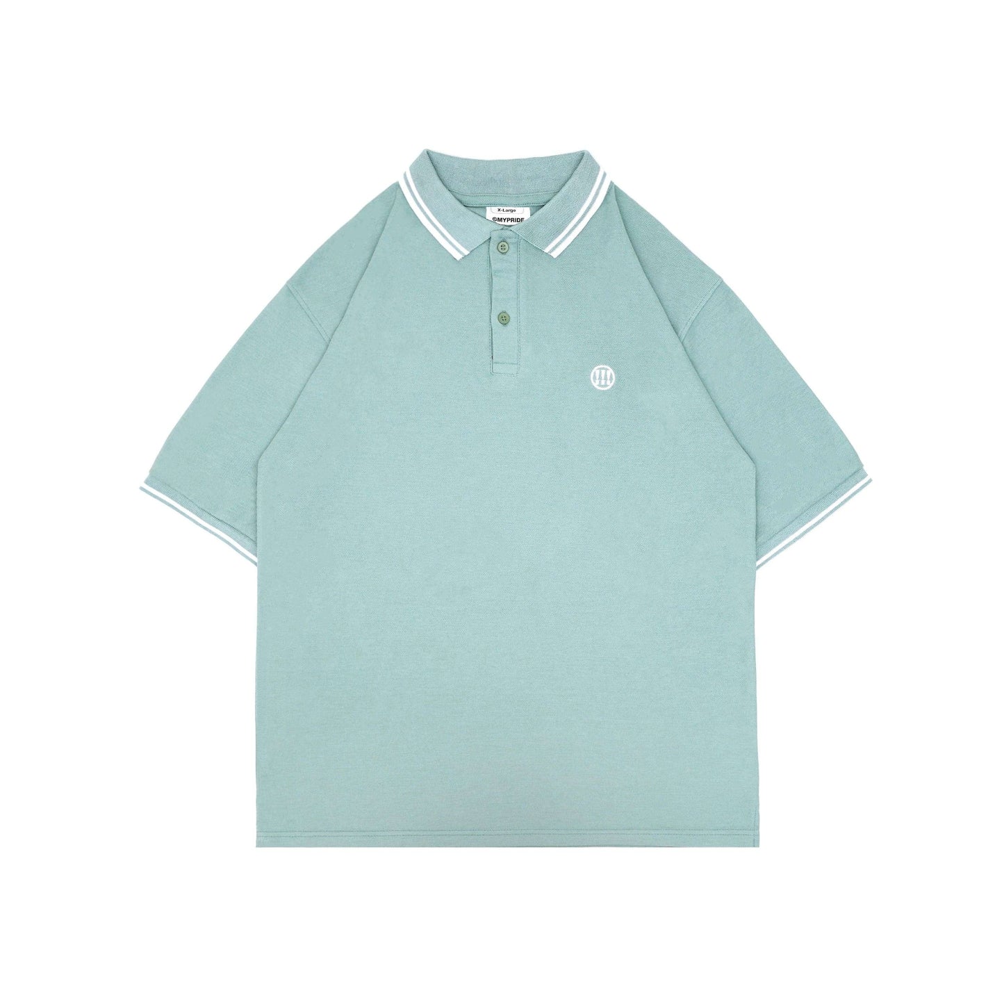 MYPRIDE " SIGHT POLO GREEN " - PARKIA BEAN - POLO SHIRT