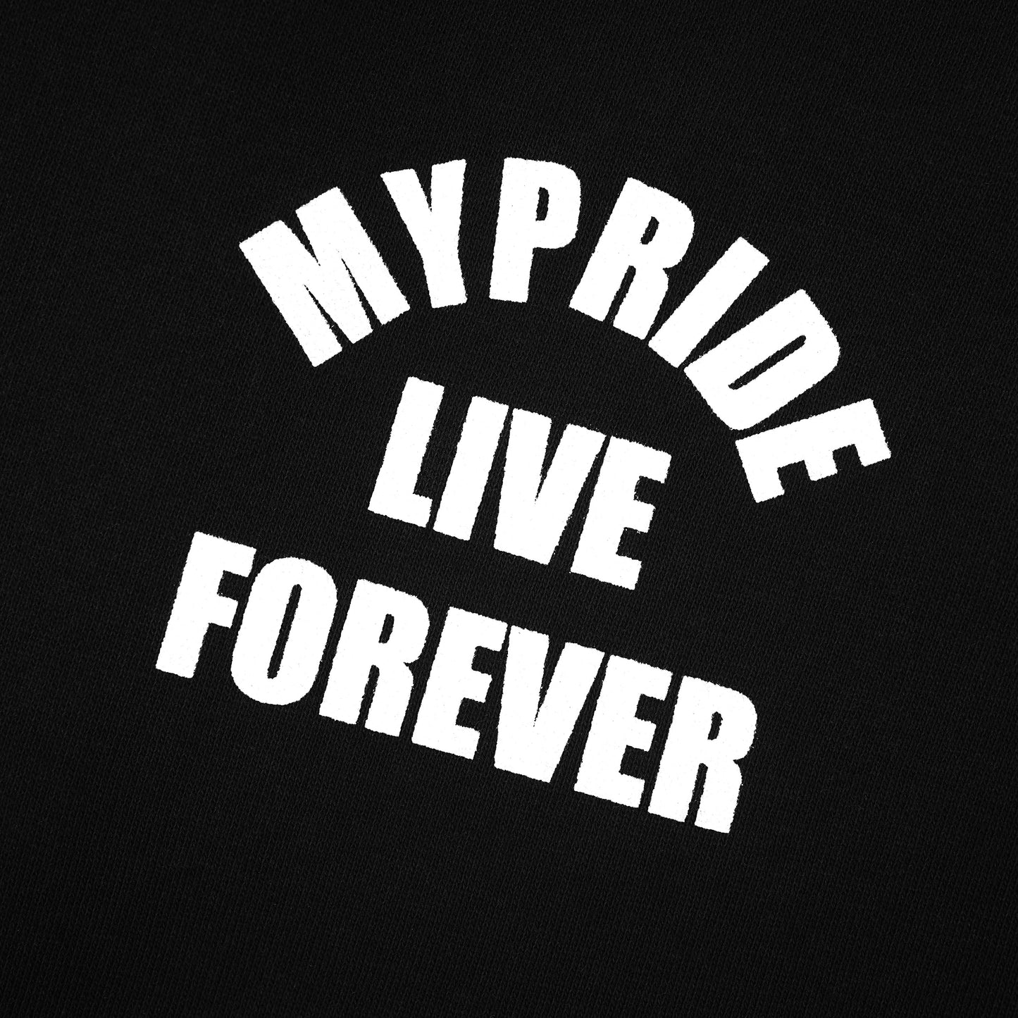 MYPRIDE " RUBBISH PANTS " - BLACK - SWEAT PANTS