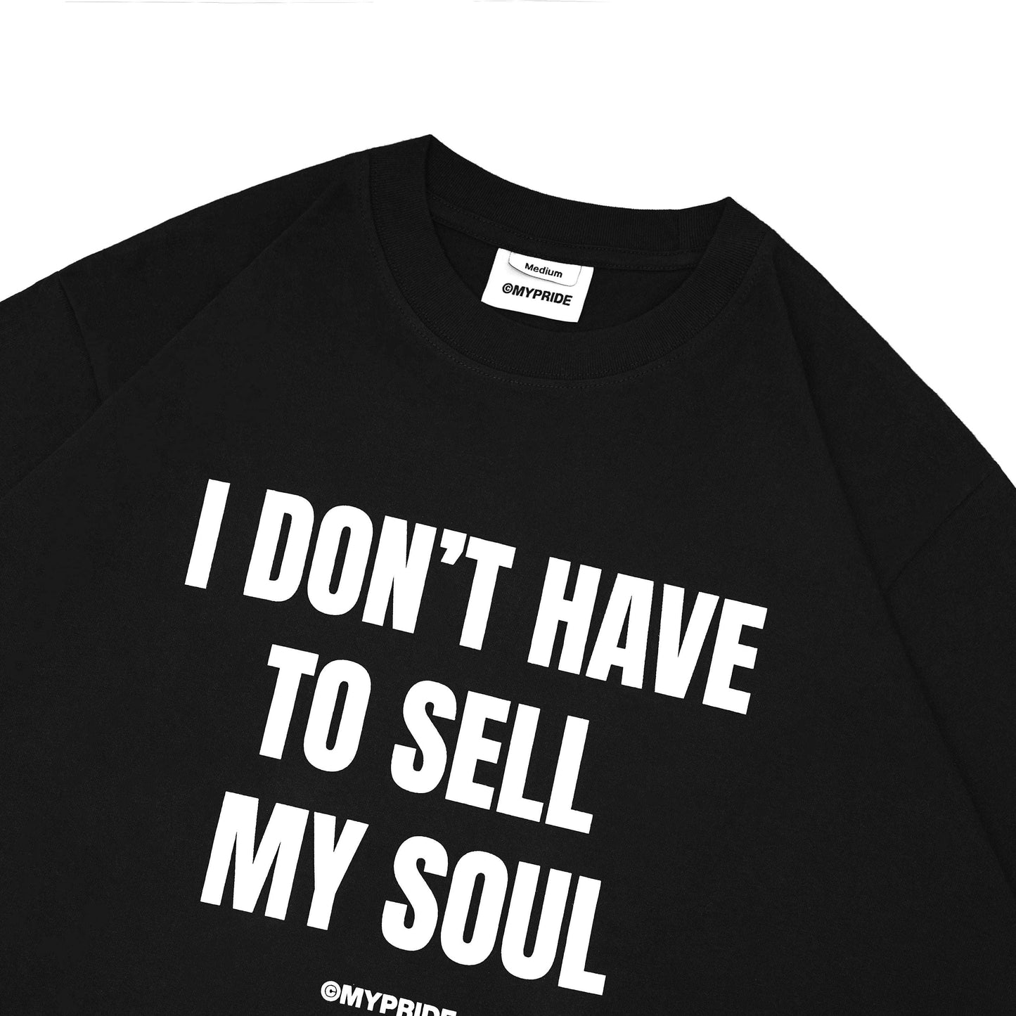 MYPRIDE " SELL " - BLACK - TSHIRT