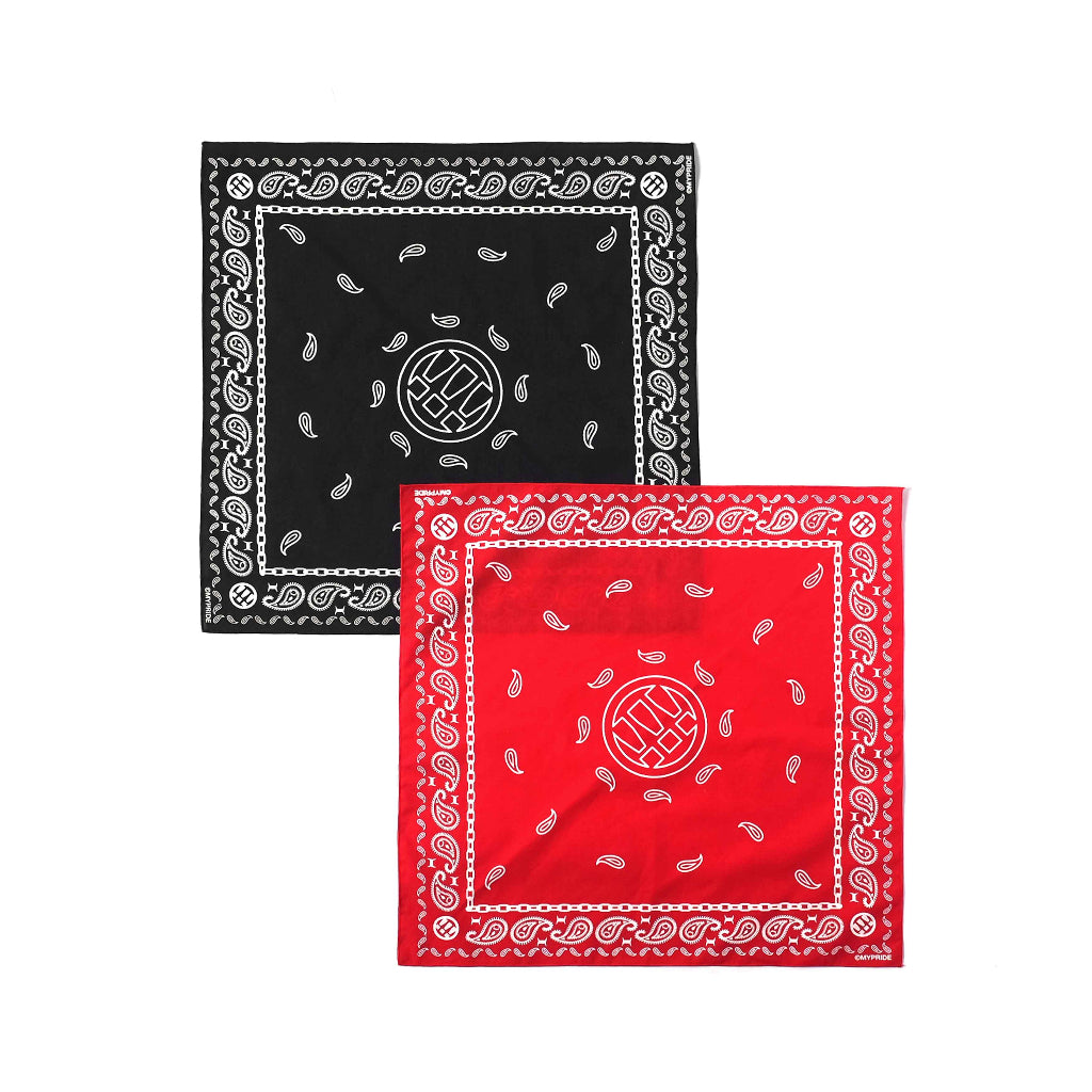MYPRIDE " AXE " BANDANA BLACK
