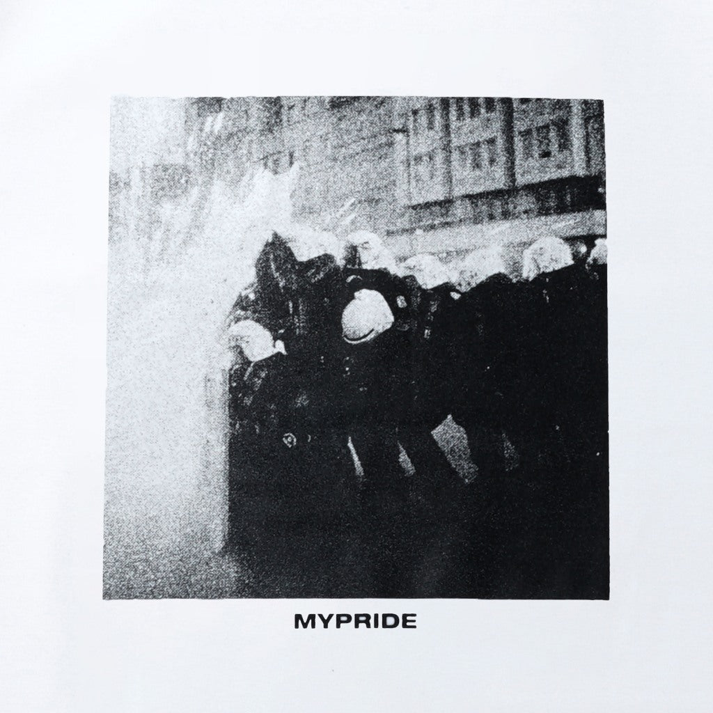 MYPRIDE " BLOCK PARTY 2 " - WHITE - TSHIRT
