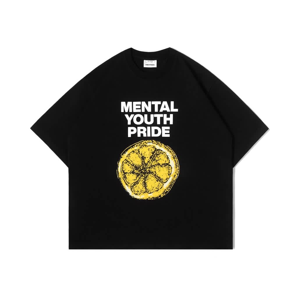 MYPRIDE " JOAN ROSES BL " - BLACK - TSHIRT