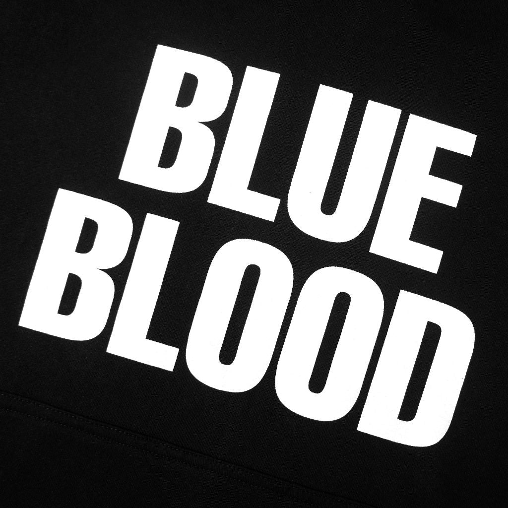 MYPRIDE " BLUE BLOOD HOOD " - BLACK - HOODIE