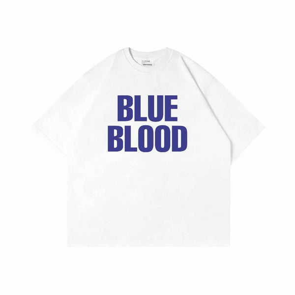 MYPRIDE " BLUE BLOOD WH " - WHITE - TSHIRT