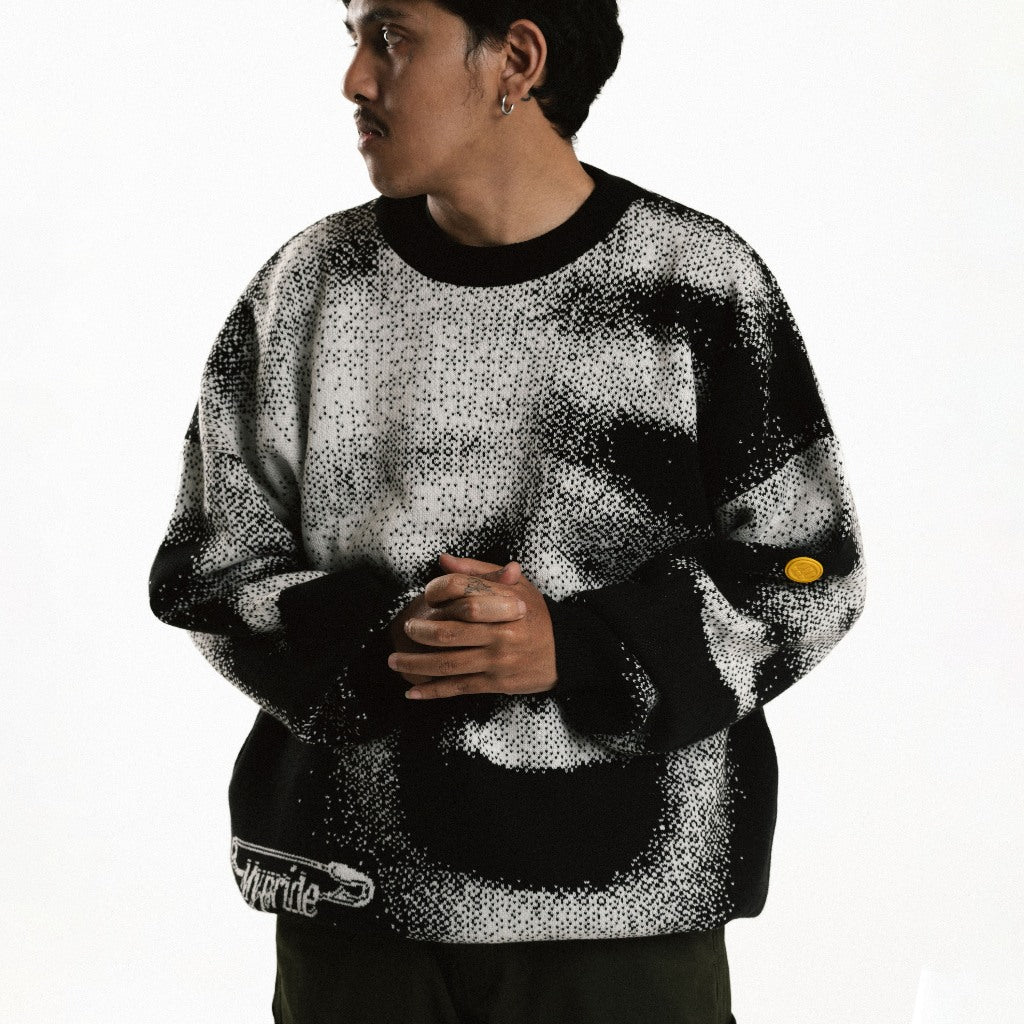 MYPRIDE " JESSIE KNITWEAR " - BLACK - CREWNECK KNITWEAR