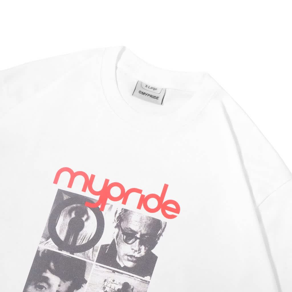 MYPRIDE " CUPS " - WHITE - TSHIRT