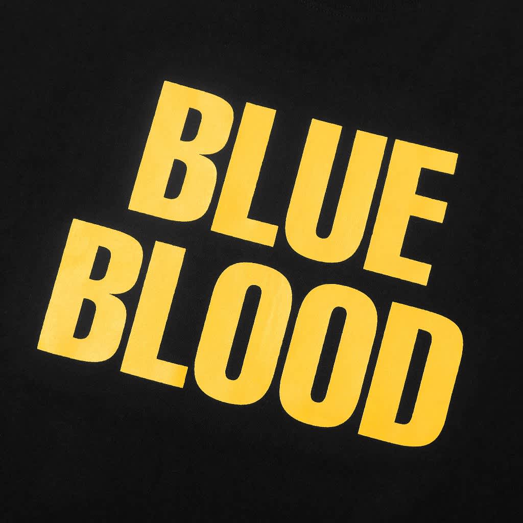 MYPRIDE " BLUE BLOOD YL " - BLACK - TSHIRT