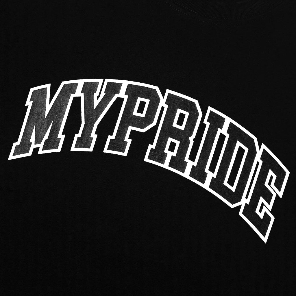 MYPRIDE "UNI TEE BL LIGHT WEIGHT " - BLACK - TSHIRT
