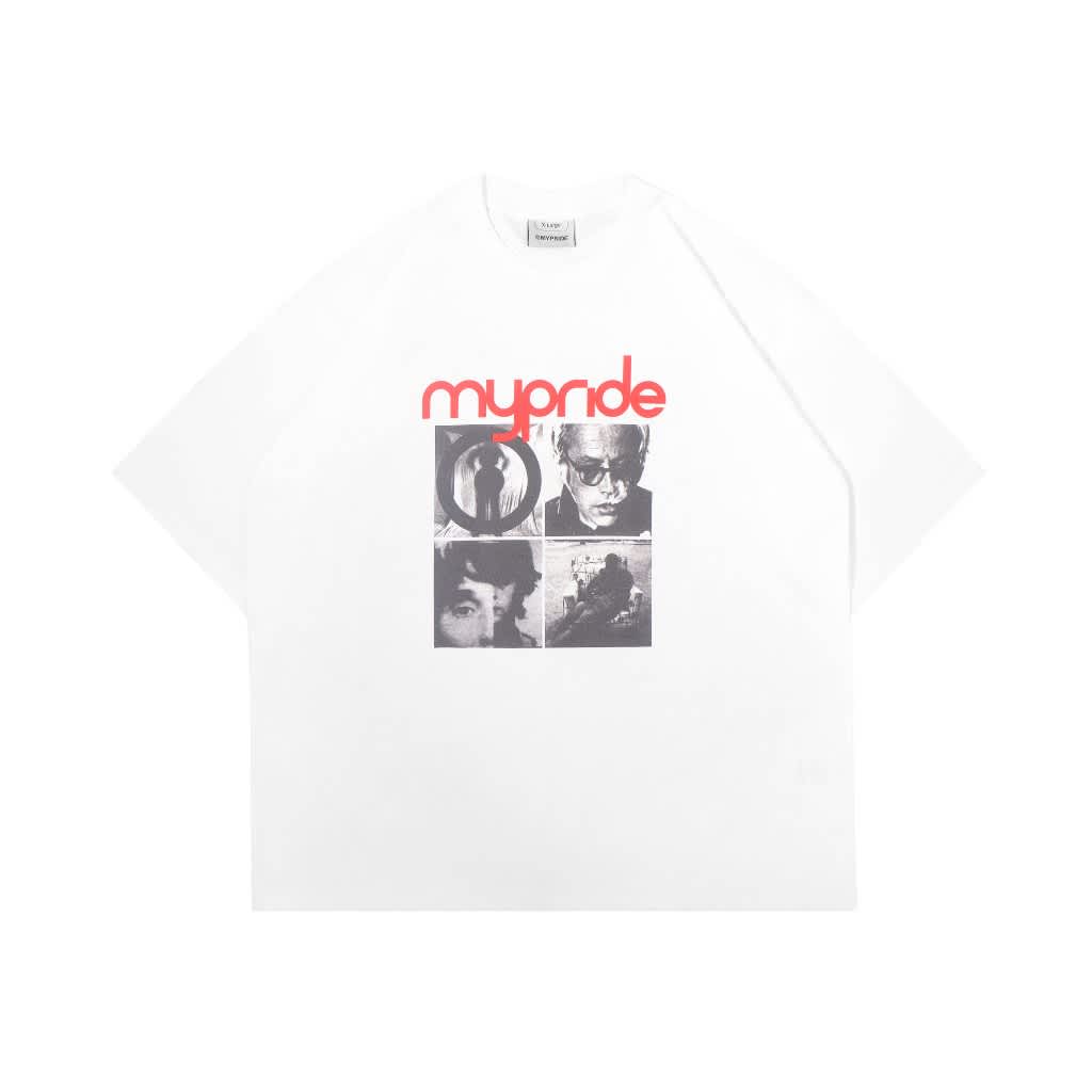 MYPRIDE " CUPS " - WHITE - TSHIRT