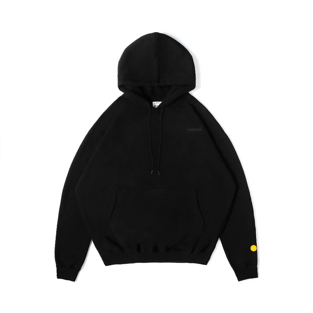 MYPRIDE " BLANK HOOD " - BLACK - HOODIE