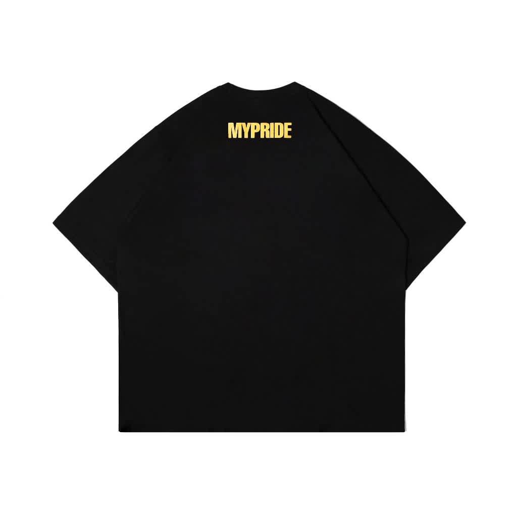 MYPRIDE " BLUE BLOOD YL " - BLACK - TSHIRT