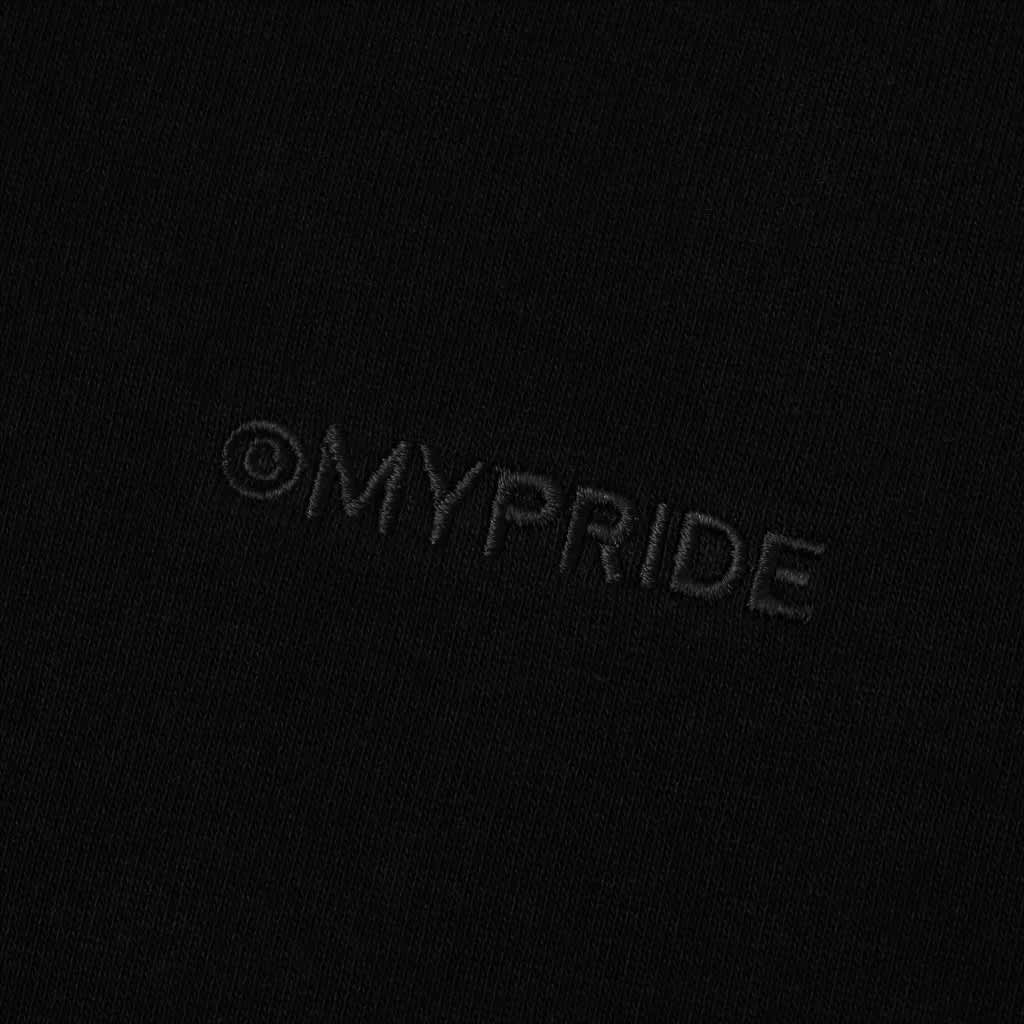 MYPRIDE " BLANK HOOD " - BLACK - HOODIE