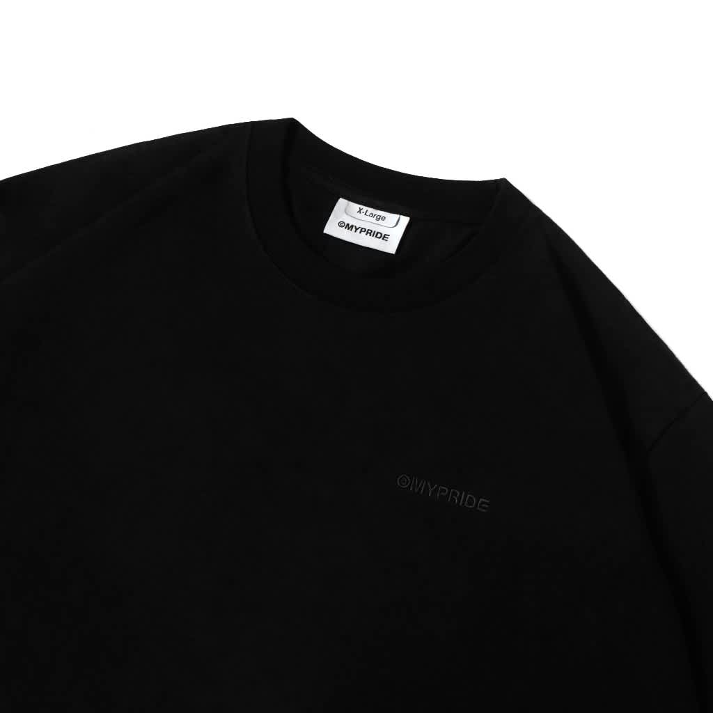 MYPRIDE " BLANK " - BLACK - TSHIRT