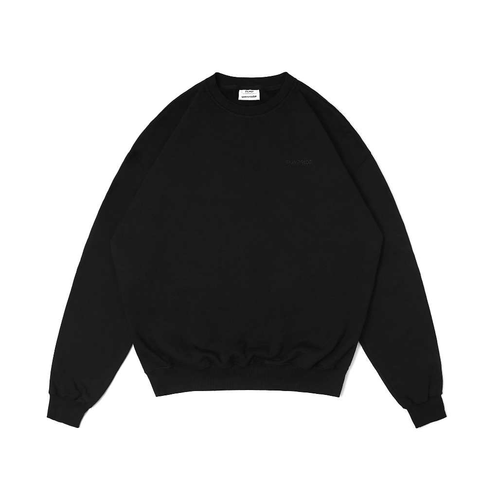 MYPRIDE " BLANK CN BL " - BLACK - CREWNECK