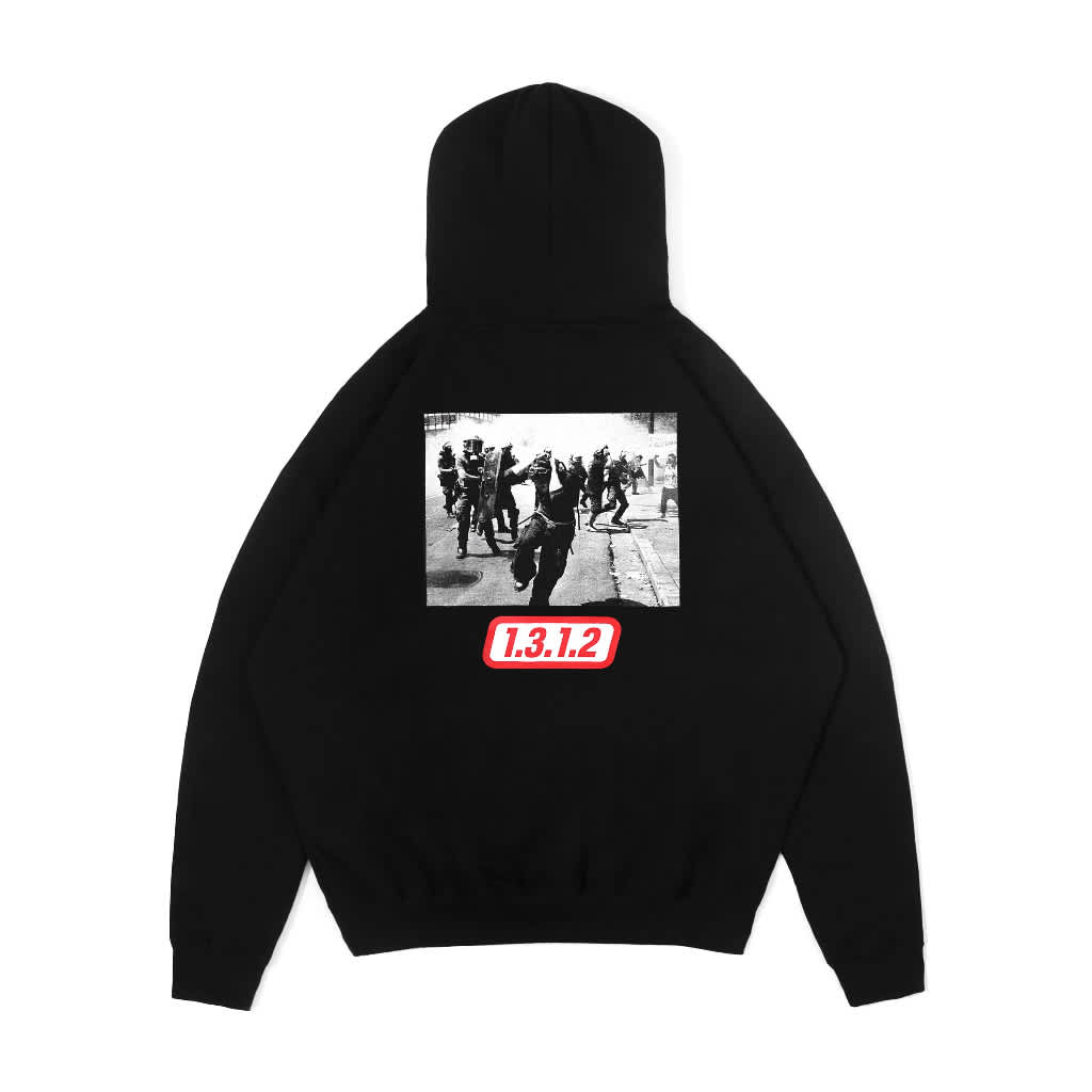 MYPRIDE " 1312 HOOD " - BLACK - HOODIE
