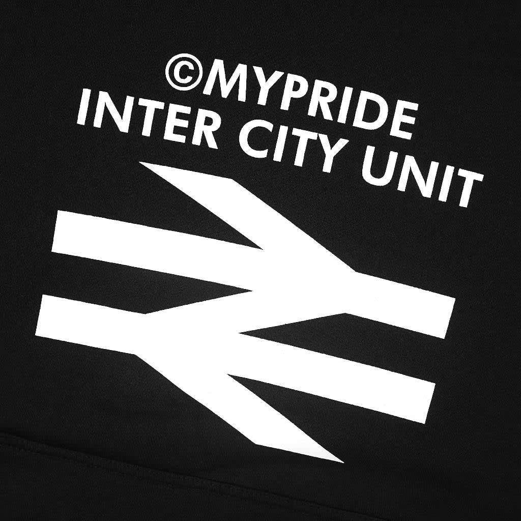 MYPRIDE " INTER CITY " - BLACK - HOODIE