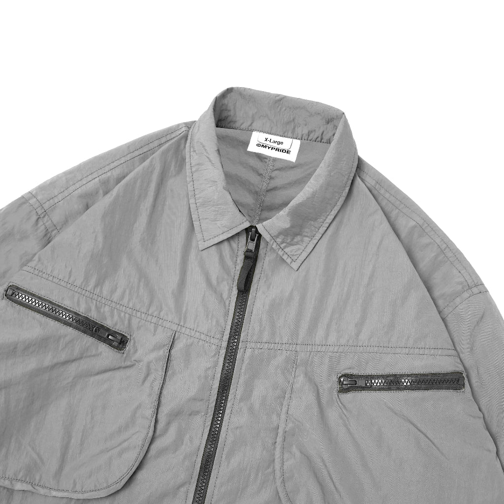 MYPRIDE " SUB SHIRT LIGHT GREY " - LIGHT GREY - JACKET
