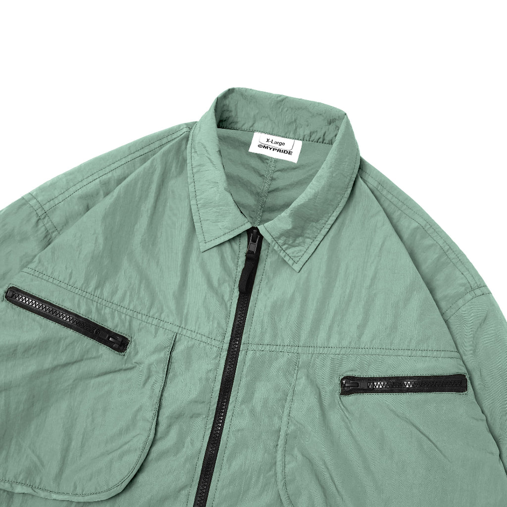 MYPRIDE " SUB SHIRT SAGE GREEN " - SAGE GREEN - JACKET