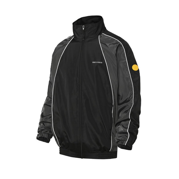 MYPRIDE " STROUD " - BLACK - TRACKTOP JACKET