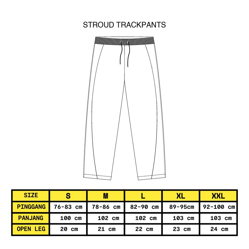 MYPRIDE " STROUD " - BLACK - TRACKPANTS