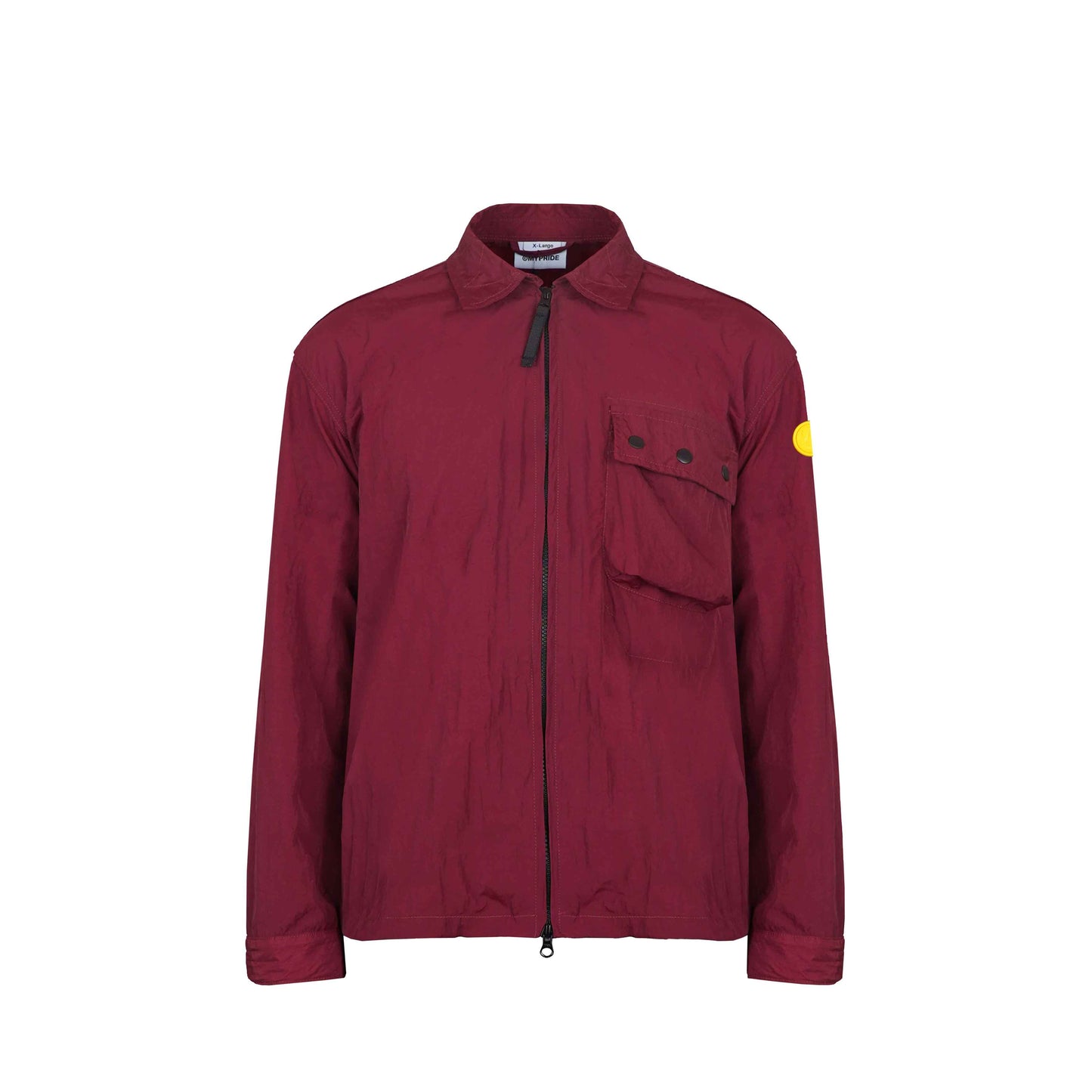 MYPRIDE " PLIFFIN " - MAROON - OVERSHIRT JACKET