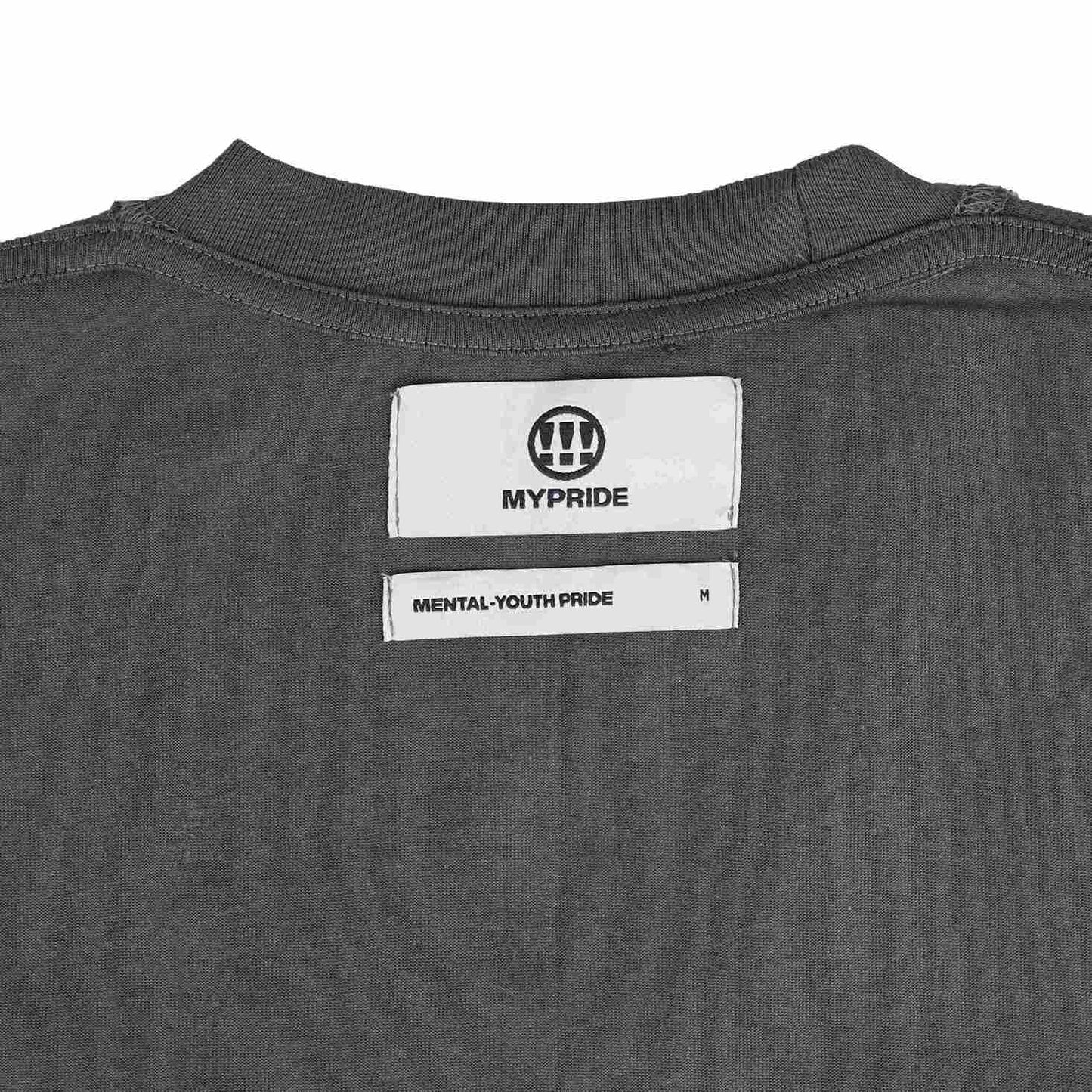 MYPRIDE " GRAIN GREY " - GREY - TSHIRT