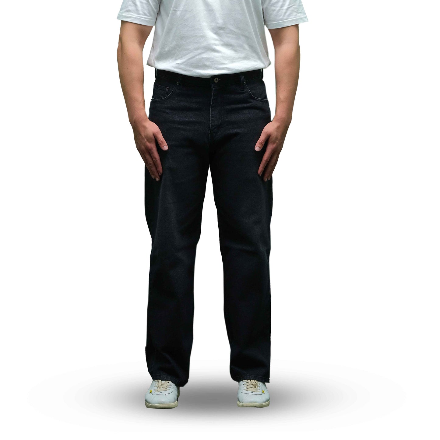 MYPRIDE " HUSH BLACK " - WASHED BLACK - DENIM PANTS