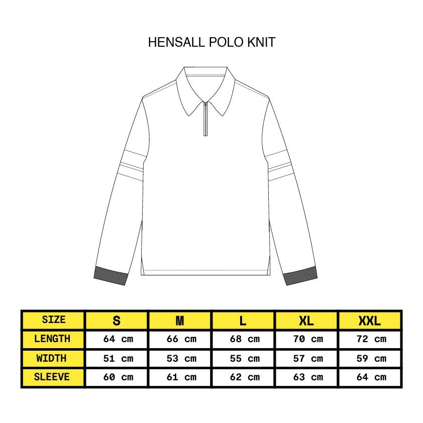 MYPRIDE " HENSALL " - WHITE - POLO KNITWEAR