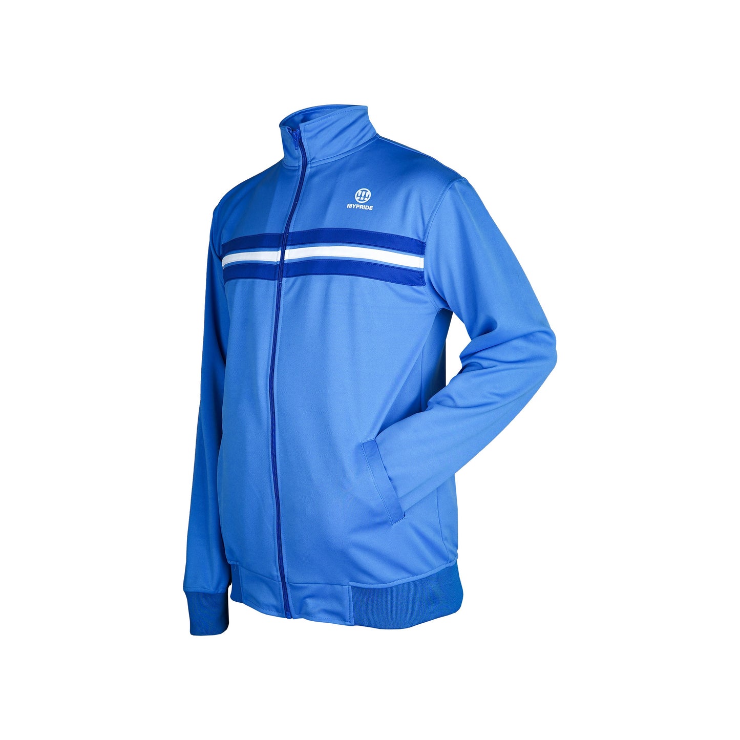 MYPRIDE " COMPLEX BLU " - BLUE - TRACK JACKET