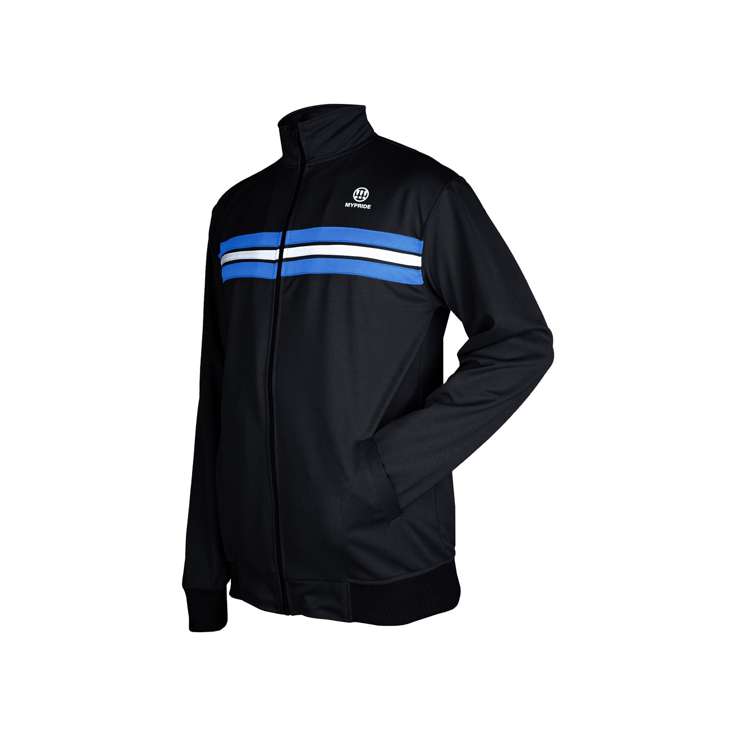MYPRIDE " COMPLEX BL " - BLACK - TRACK JACKET