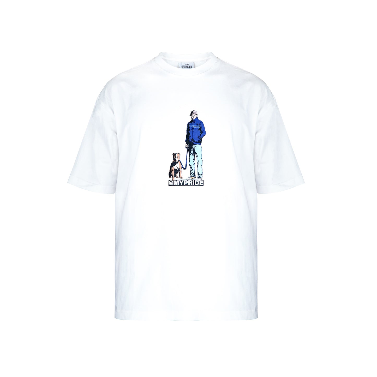 MYPRIDE " CREW ALPHA " - WHITE - TSHIRT