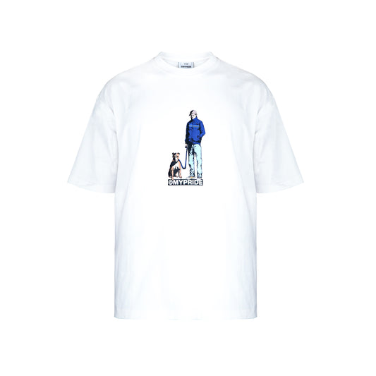 MYPRIDE " CREW ALPHA " - WHITE - TSHIRT