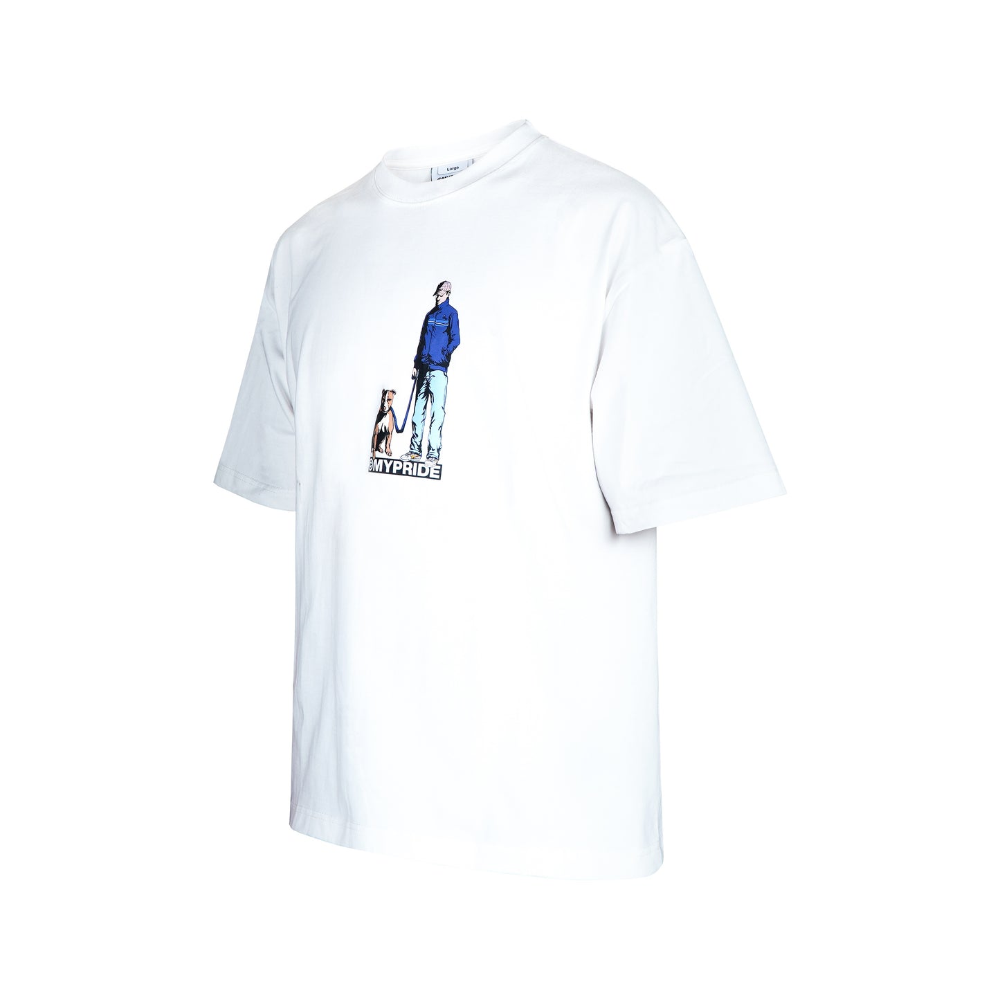 MYPRIDE " CREW ALPHA " - WHITE - TSHIRT