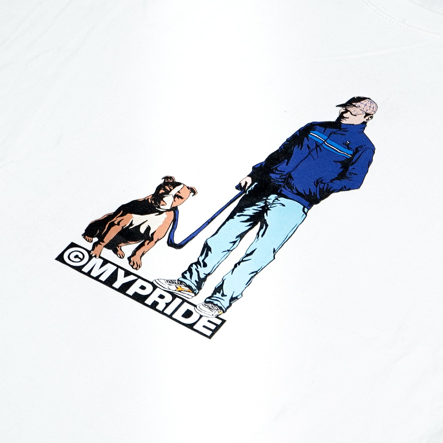 MYPRIDE " CREW ALPHA " - WHITE - TSHIRT