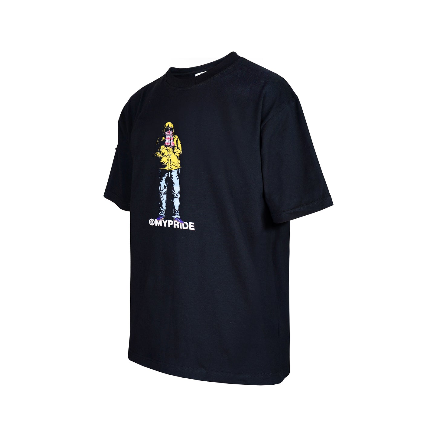 MYPRIDE " CREW BETA " - BLACK - TSHIRT