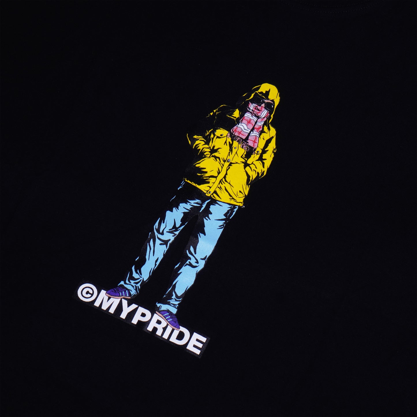 MYPRIDE " CREW BETA " - BLACK - TSHIRT