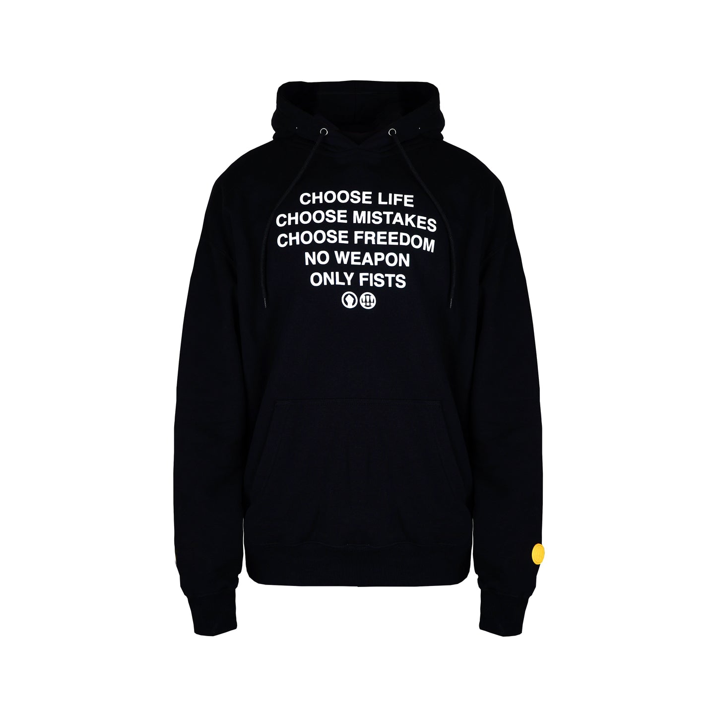 MYPRIDE " FISTS HOOD " - BLACK - HOODIE