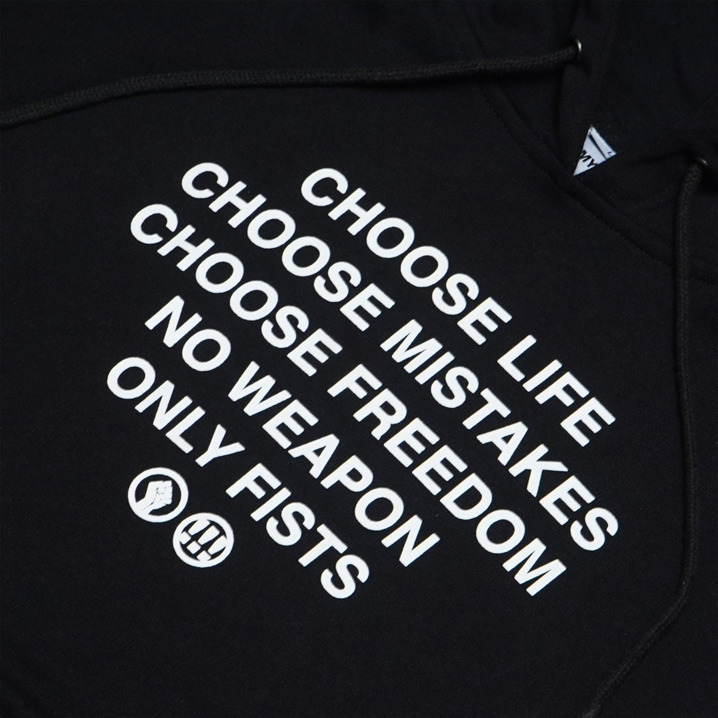 MYPRIDE " FISTS HOOD " - BLACK - HOODIE