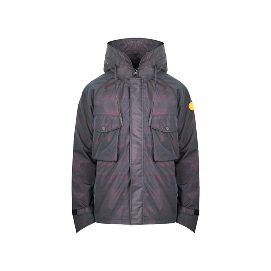 MYPRIDE " FOZ " - STRIPED SHINY MAROON - JACKET