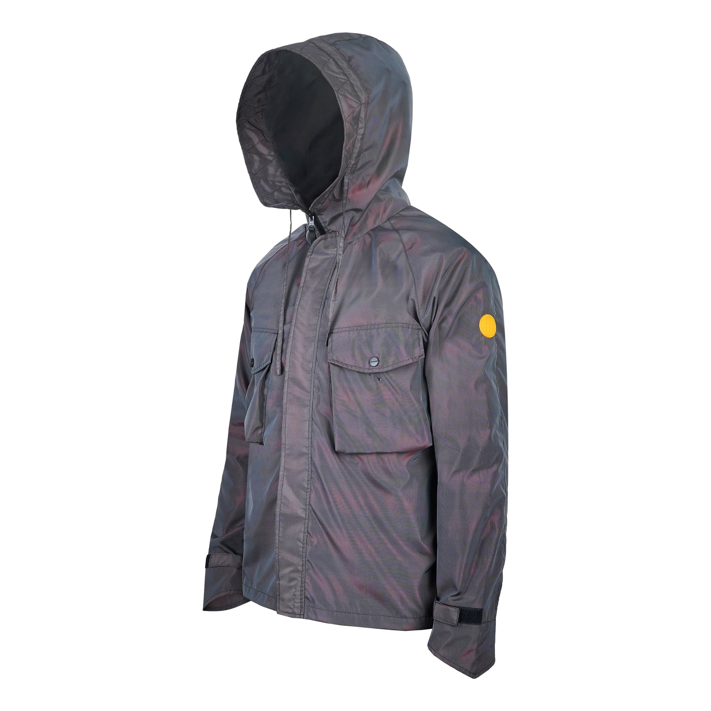 MYPRIDE " FOZ " - STRIPED SHINY MAROON - JACKET