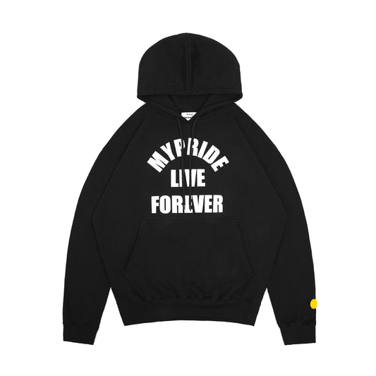 MYPRIDE " RUBBISH HOOD " - BLACK - HOODIE