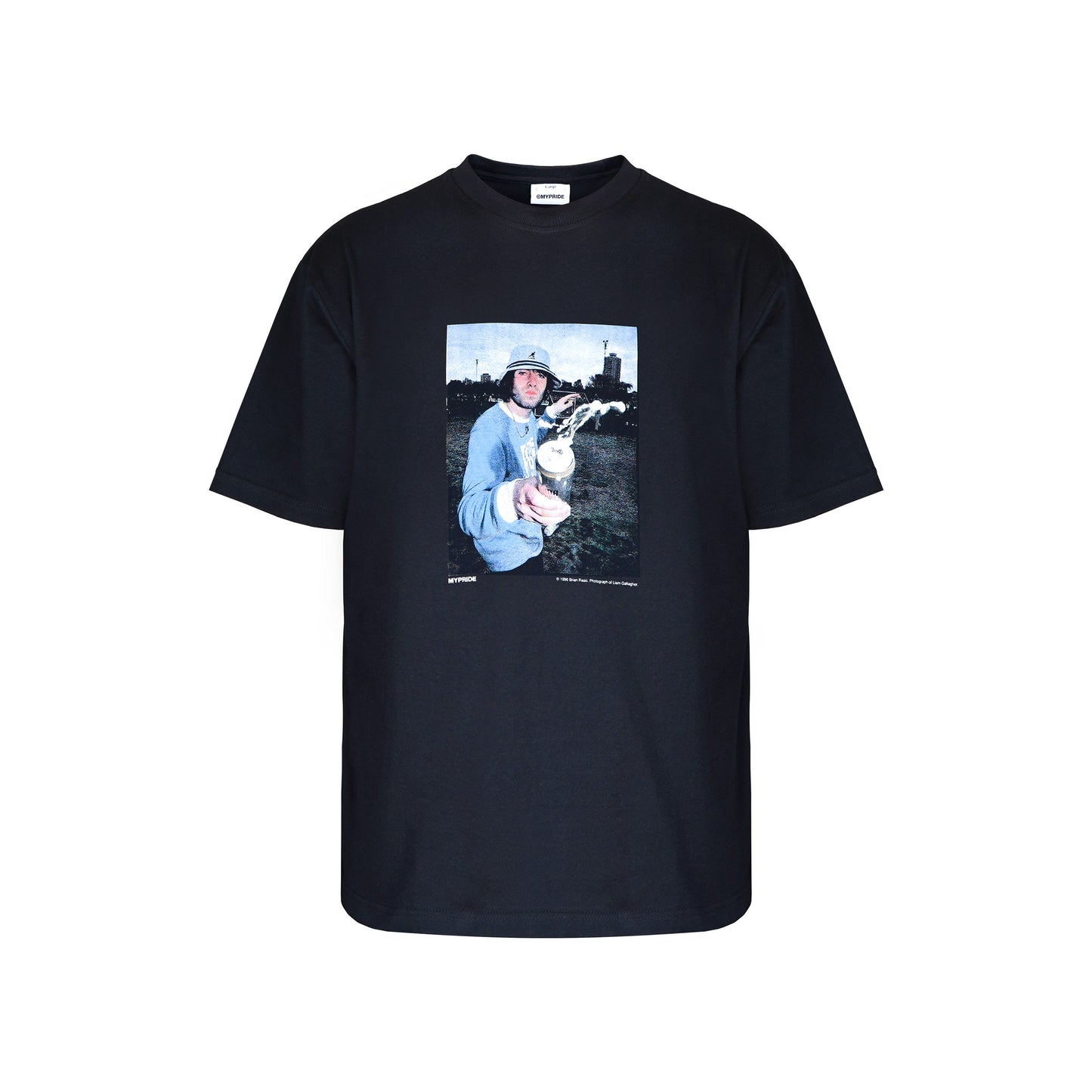 MYPRIDE " LIAM BL " - BLACK - TSHIRT