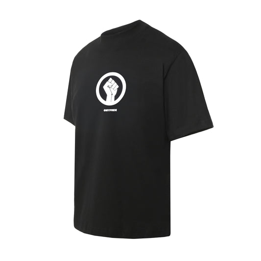 MYPRIDE " KEEP THE FAITH " - BLACK - TSHIRT