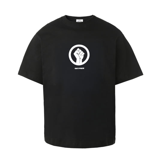 MYPRIDE " KEEP THE FAITH " - BLACK - TSHIRT