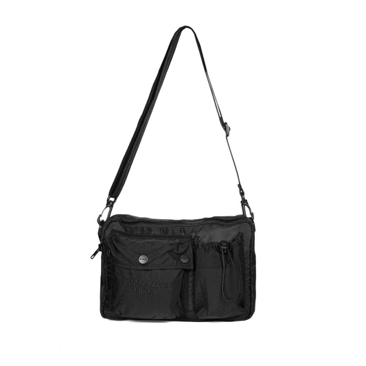 MYPRIDE " QUARRY " - BLACK - SLING BAG